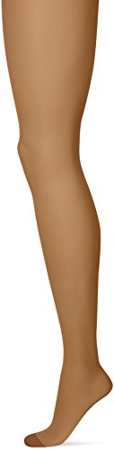 Wolford Pure 10 Tights - Mujer caramel, L 10 Denier