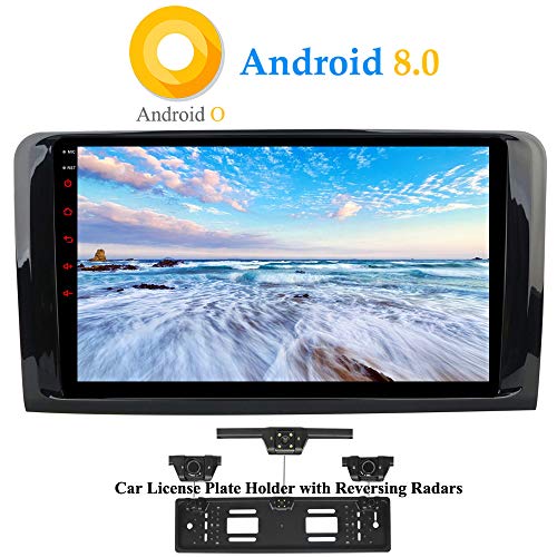 XISEDO Android 8.0 Autoradio In-Dash 9 Pulgadas Radio de Coche 8-Core RAM 4G ROM 32G Car Estéreo Navegación para Mercedes-Benz ML-W164/ W300/ ML350/ ML450/ ML500/ GL-X164/ GL320/ GL350/ GL450/GL500