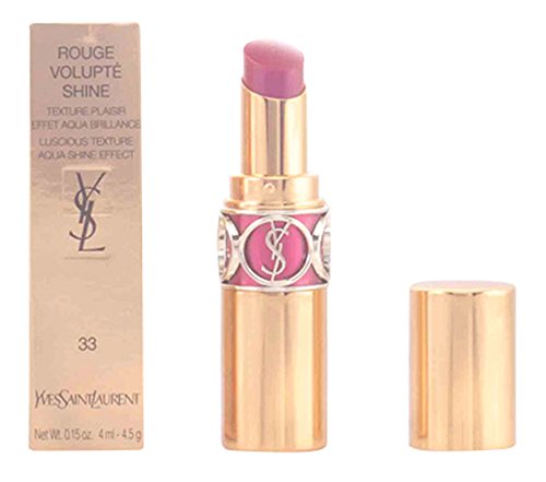 Yves Saint Laurent Volupté Shine Pintalabios Tono 33 Fucsia Intense - 4.5 gr