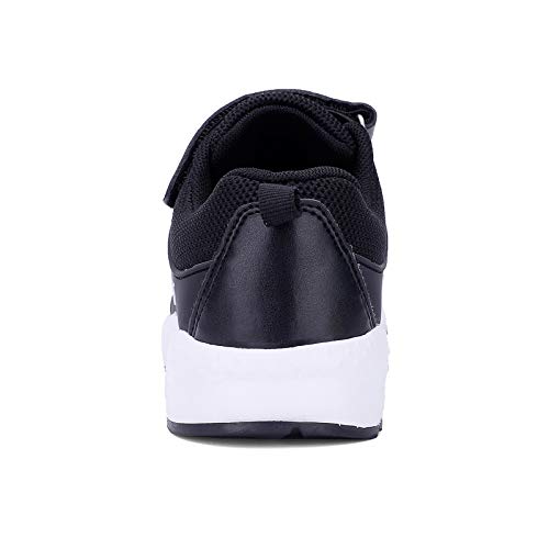 Zapatillas de Deporte de Moda para Niños Zapatillas Deportivas Transpirables para Niños y Niñas（34 EU,Negro