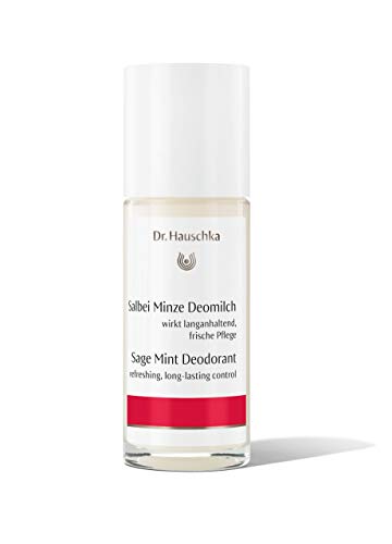 -Desodorante unisex de salvia y hierbabuena de Dr. Hauschka, cuidado fresco y duradero, 50 ml, 1 unidad (1 x 154 g)