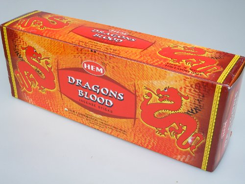 120 varillas de incienso DRAGON BLOOD aroma de la India