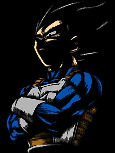 1575-Camiseta Dragon Ball - Vegeta - The Proud Prince (Legendary P,) XL