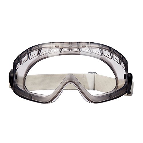 3M 2890 Gafas de Seguridad con Ventilación Indirecta, PC ocular incoloro AR-AE, 1 gafa/bolsa