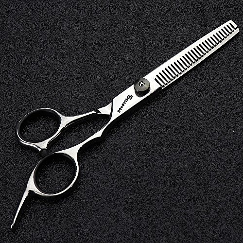 6 Inch pelo estilista de profesión tijeras peluquería Studio profesional Herramientas de Modelado de corte tijeras + tijeras de entresacar Super descuento