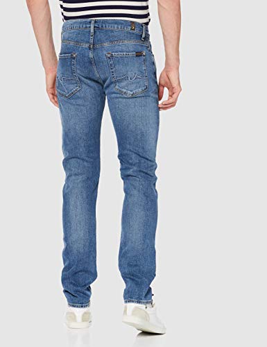 7 For All Mankind Onlvenice S/l Lace Top Noos Wvn Vaqueros Slim, Azul (Light Blue DH), W40/L35 (Talla del Fabricante: 40) para Hombre