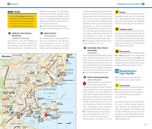 ADAC Reiseführer Côte d'Azur: Der Kompakte mit den ADAC Top Tipps und cleveren Klappkarten