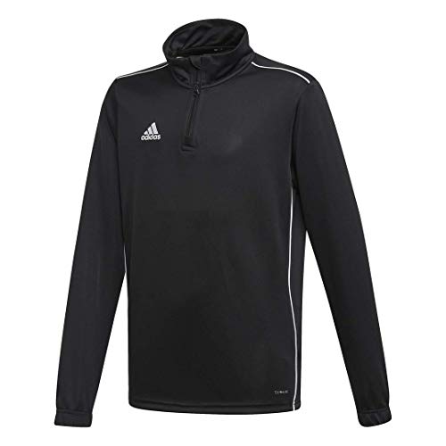 adidas Core18 - Camiseta de Entrenamiento Unisex, Unisex niños, Camiseta de Entrenamiento jóvenes., S1805GHTT205Y, Negro/Blanco, XXS