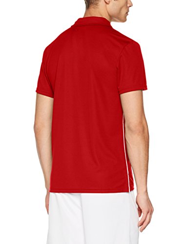 Adidas CORE18 Camiseta Polo, Hombre, Power Red/White, M