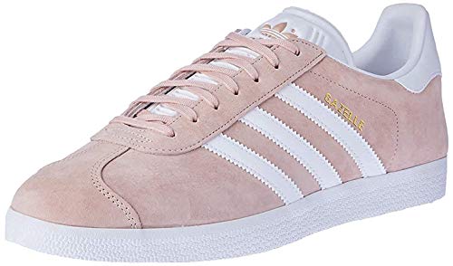 adidas Gazelle, Zapatillas de deporte Unisex Adulto, Varios colores (Vapour Pink/White/Gold Metalic), 44 EU