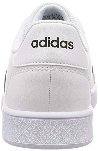 Adidas Grand Court K, Zapatos de Tenis Unisex Niños, FTWR White/Core Black/FTWR White, 38 EU