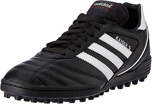 Adidas Kaiser 5 Team Botas de fútbol hombre, Multicolor (Negro/Blanco),43 1/3 EU