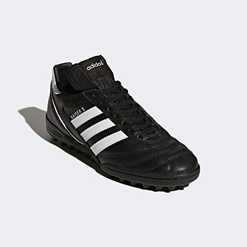 Adidas Kaiser 5 Team Botas de fútbol hombre, Multicolor (Negro/Blanco),43 1/3 EU