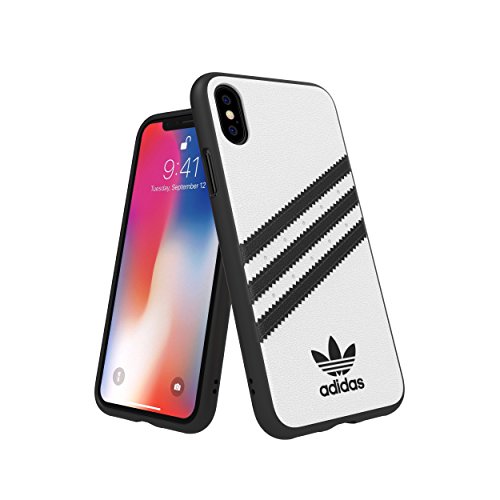 adidas Originals Funda iPhone X/XS Molded - Blanco/Negro