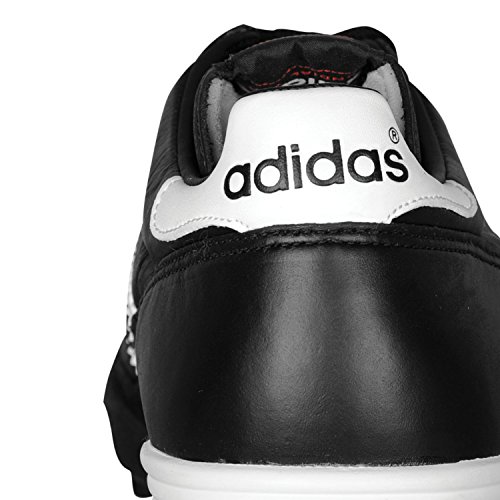 adidas Originals Mundial Team, Botas de fútbol Unisex Adulto, Black/Running White FTW/Red, 44 2/3 EU