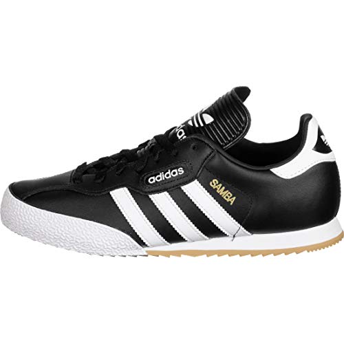 adidas Originals para Hombre Súper Samba Entrenadores Negro 019099, Size:46