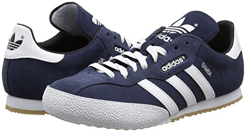 adidas Samba Super Suede, Zapatillas para Hombre, Azul, 42 2/3 EU