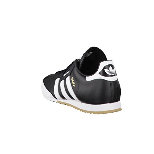 adidas Samba Super, Zapatillas de Gimnasia para Hombre, Negro (Black/Runwht), 45 1/3 EU