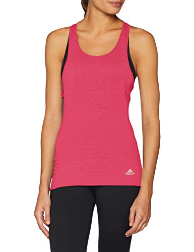 adidas Supernova Tank Camiseta Deportiva de Tirantes, Mujer, Rojo (Real Magenta/Night Red Real Magenta/Night Red), 44 (Talla del Fabricante: Large)