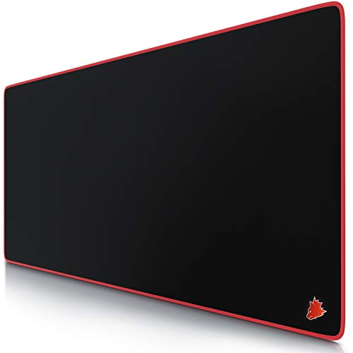 Alfombrilla de ratón para Gaming 900x400 mm - Mousepad XXL para ratón grande con diseño - Base de mesa de tamaño grande - Mejora la precisión y velocidad - también para Roccat Razer Logitech