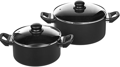 AmazonBasics - Juego de utensilios de cocina antiadherentes, 15 piezas