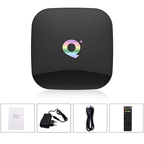 Android TV Box 9.0, 2019 El más Nuevo Android Box 4GB RAM 32GB ROM H6 Quad Core Cortex-A53 Smart TV Box, soporta 6K de resolución 3D 2.4GHz WiFi Ethernet USB 3.0 Media Player