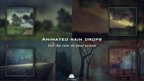 Animated Rain Drops - Feel the Rain on Your Screen