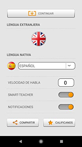 Aprender palabras en inglés con Smart-Teacher