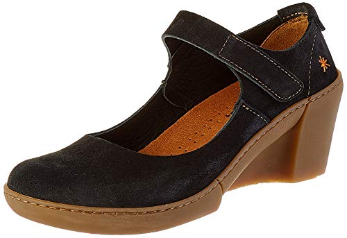 Art Rotterdam, Zapatos de tacón con Punta Cerrada para Mujer, Negro (Black Black), 41 EU