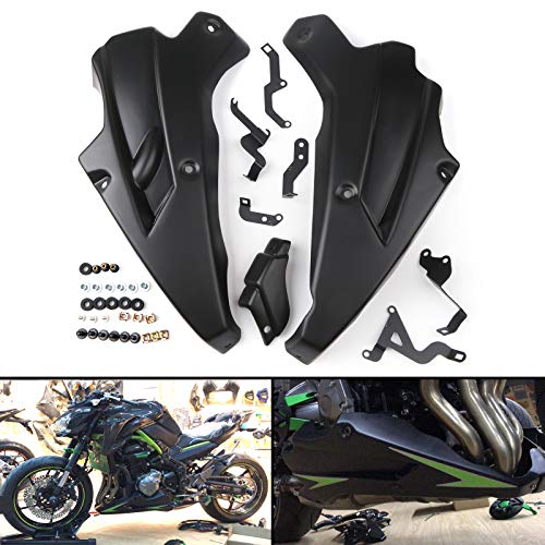 Artudatech cubierta para panel inferior de motocicleta, marco para guardabarros inferior, panel de carenado puig, cubierta para motocicleta para Kawasa-KI Z900 2017-2019