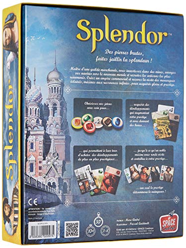 Asmodee - ASMSCSPL01FR - Jeu de Société - Splendor Spé