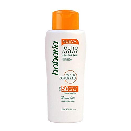 Babaria Leche Solar Pieles Sensibles SPF50-200 ml