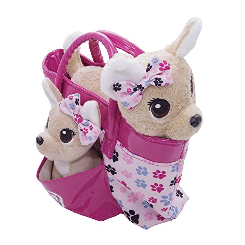 Baby Love perrito con bolso de Chi Chi Love (Simba 5893178)