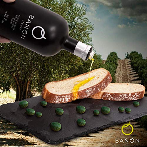 Bañon Aceite de Oliva Virgen Extra Picual Gourmet de Cosecha Temprana Jaén Andalucía Botella 500ml