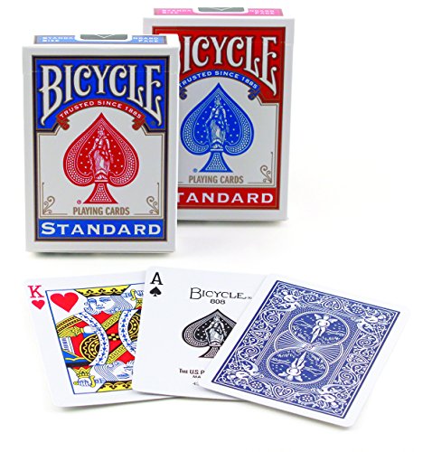 Bicycle US Playing Card 60808 - Lote de barajas inglesas (2 x 54 cartas)