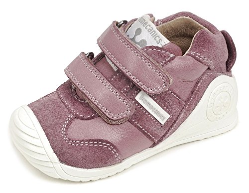 Biomecanics Malva 171151 Zapatillas para Bebés, Rosa (Malva / Sauvage / Serraje), 19 EU