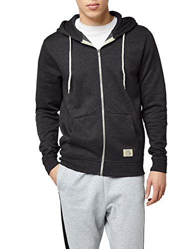 BLEND Sweatjacke Sudadera, Gris (Charcoal 70818), S para Hombre