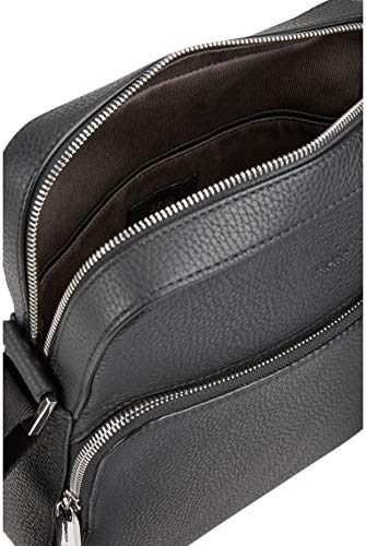 BOSS - Crosstown_ns Pocket, Shoppers y bolsos de hombro Hombre, Negro (Black), 8x26x23 cm (B x H T)