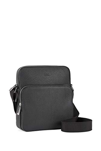 BOSS - Crosstown_ns Pocket, Shoppers y bolsos de hombro Hombre, Negro (Black), 8x26x23 cm (B x H T)