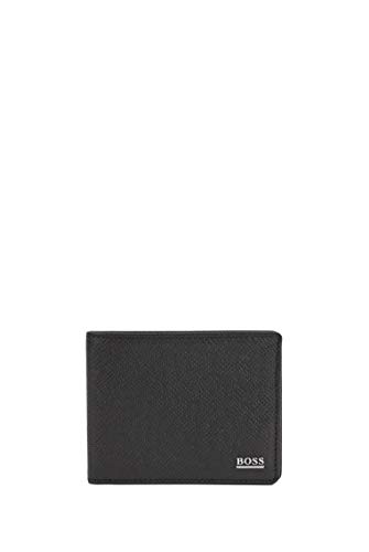 BOSS - Signature_6 Cc, Carteras Hombre, Negro (Schwarz), 1.5x8x11 cm (B x H T)