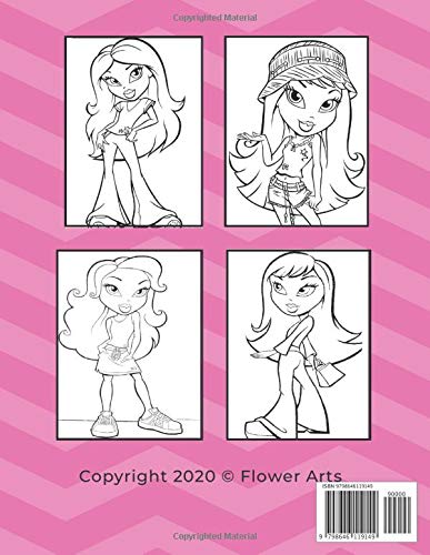 BRATZ: Coloring book: exclusive pages for coloring with fantastic heroes