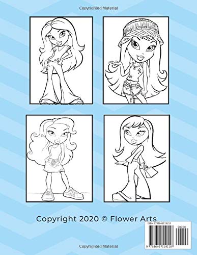 BRATZ: Coloring book: exclusive pages for coloring with fantastic heroes