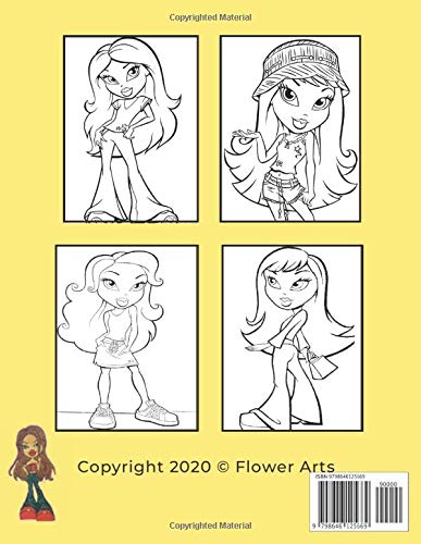 BRATZ: Coloring book: exclusive pages for coloring with fantastic heroes