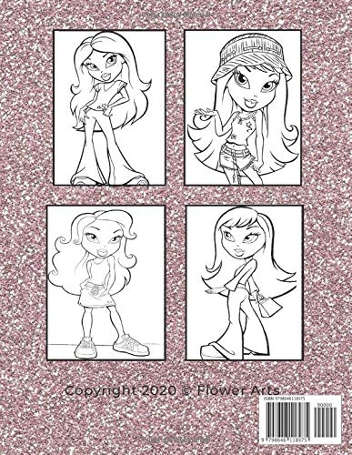 BRATZ: Coloring book: exclusive pages for coloring with fantastic heroes