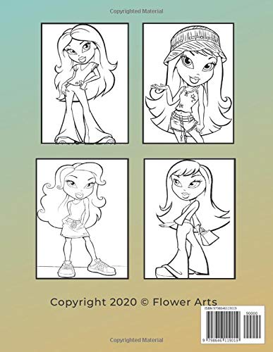 BRATZ: Coloring book: exclusive pages for coloring with fantastic heroes