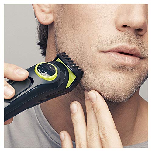 Braun BT3041 - Máquina Cortar Pelo, Recortadora de Barba y Cortapelos Cuchillas Afiladas de Larga Duración, Maquinilla Gillette Fusion5 ProGlide con Tecnología FlexBall de Regalo, Negro/Verde