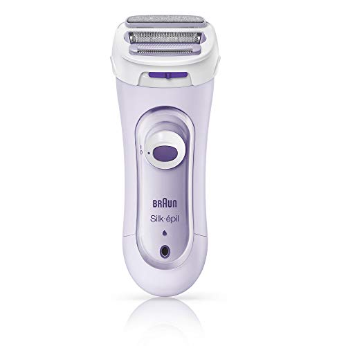 Braun Silk-épil LS5 – 560 afeitadora eléctrica sin hilos, recortador y sistema Exfoliante 3-in-1, lila