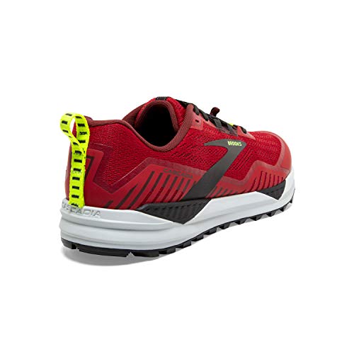 Brooks Cascadia 15, Zapatillas para Correr para Hombre, Samba Red/Brick/Black, 44 EU