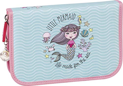 Brunnen Little Mermaid Fantasy - Estuche escolar (con relleno), diseño de sirena