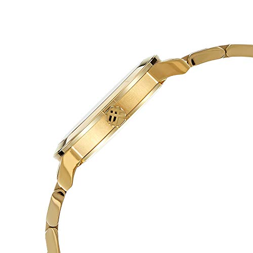 Burberry BU9003 - Reloj de pulsera para hombre, chapado en oro iónico de 38 mm